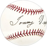 Tommy Umphlett Autographed Official AL Baseball Red Sox, Senators Beckett BAS QR #BN13190