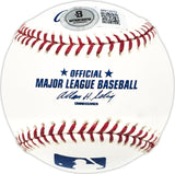 Bill Harman Autographed Official MLB Baseball Philadelphia Phillies Beckett BAS QR #BN13212