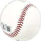 Bill Harman Autographed Official MLB Baseball Philadelphia Phillies Beckett BAS QR #BN13212