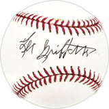 Lee Griffeth Autographed Official MLB Baseball Phil. A's Beckett BAS QR #BN13218