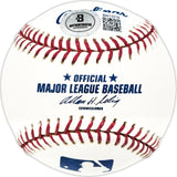 Lee Griffeth Autographed Official MLB Baseball Phil. A's Beckett BAS QR #BN13218