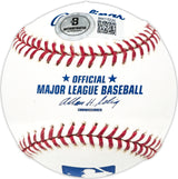 Tom Harrison Autographed Official MLB Baseball KC A's "1965" Beckett BAS QR #BN13220