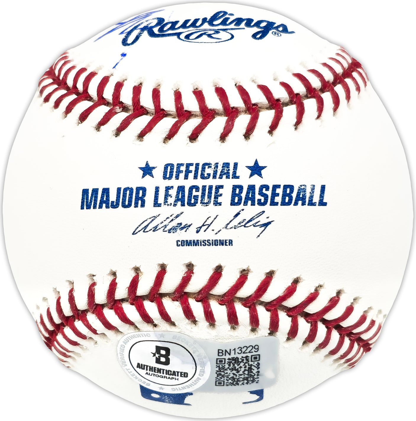 Jay Schlueter Autographed Official MLB Baseball Houston Astros Beckett BAS QR #BN13229