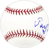 Jay Schlueter Autographed Official MLB Baseball Houston Astros Beckett BAS QR #BN13229