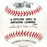 Fred Claire Autographed Official NL Baseball Los Angeles Dodgers GM Beckett BAS QR #BN13232
