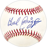 Hal Griggs Autographed Official AL Baseball Washington Senators Beckett BAS QR #BN13233