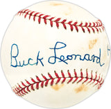 Buck Leonard Autographed Official NL Baseball Negro Leagues "HOF 1972" JSA #AA59972