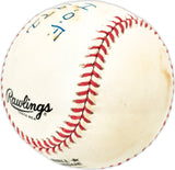 Buck Leonard Autographed Official NL Baseball Negro Leagues "HOF 1972" JSA #AA59972