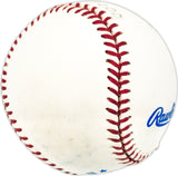 Sparky Anderson Autographed Official 1995 World Series Logo MLB Baseball Cincinnati Reds, Detroit Tigers "HOF 2000" JSA #DD61295