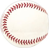 Bob Lemon Autographed Official 1990 World Series Logo MLB Baseball Cleveland Indians, New York Yankees "HOF 76" JSA #DD61282