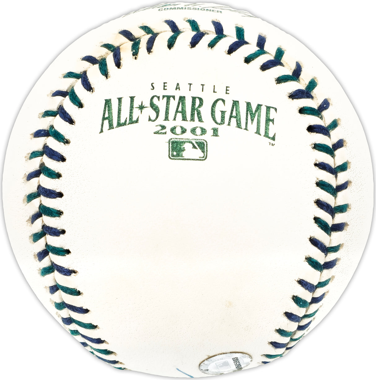Frank Torre Autographed Official 2001 All Star Game Logo MLB Baseball Milwaukee Braves MLB Holo #AR505903