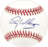 Craig Lefferts Autographed Official NL Baseball Chicago Cubs Beckett BAS QR #BM25827