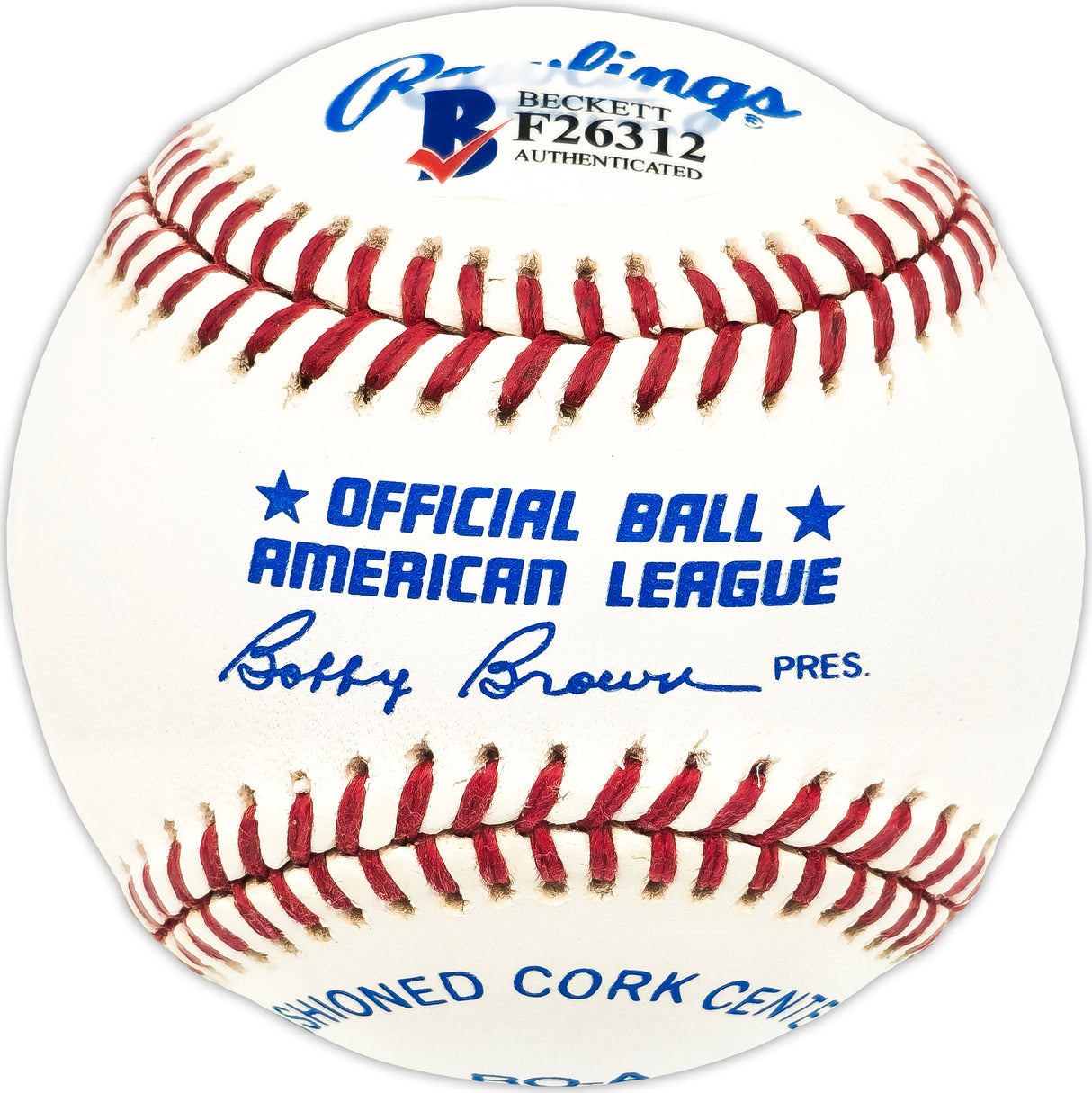 Jack Cullen Autographed Official AL Baseball New York Yankees Beckett BAS #F26312