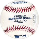 Ron Santo Autographed Official MLB Baseball Chicago Cubs "5X GG, 9X All Star" JSA #LL64967