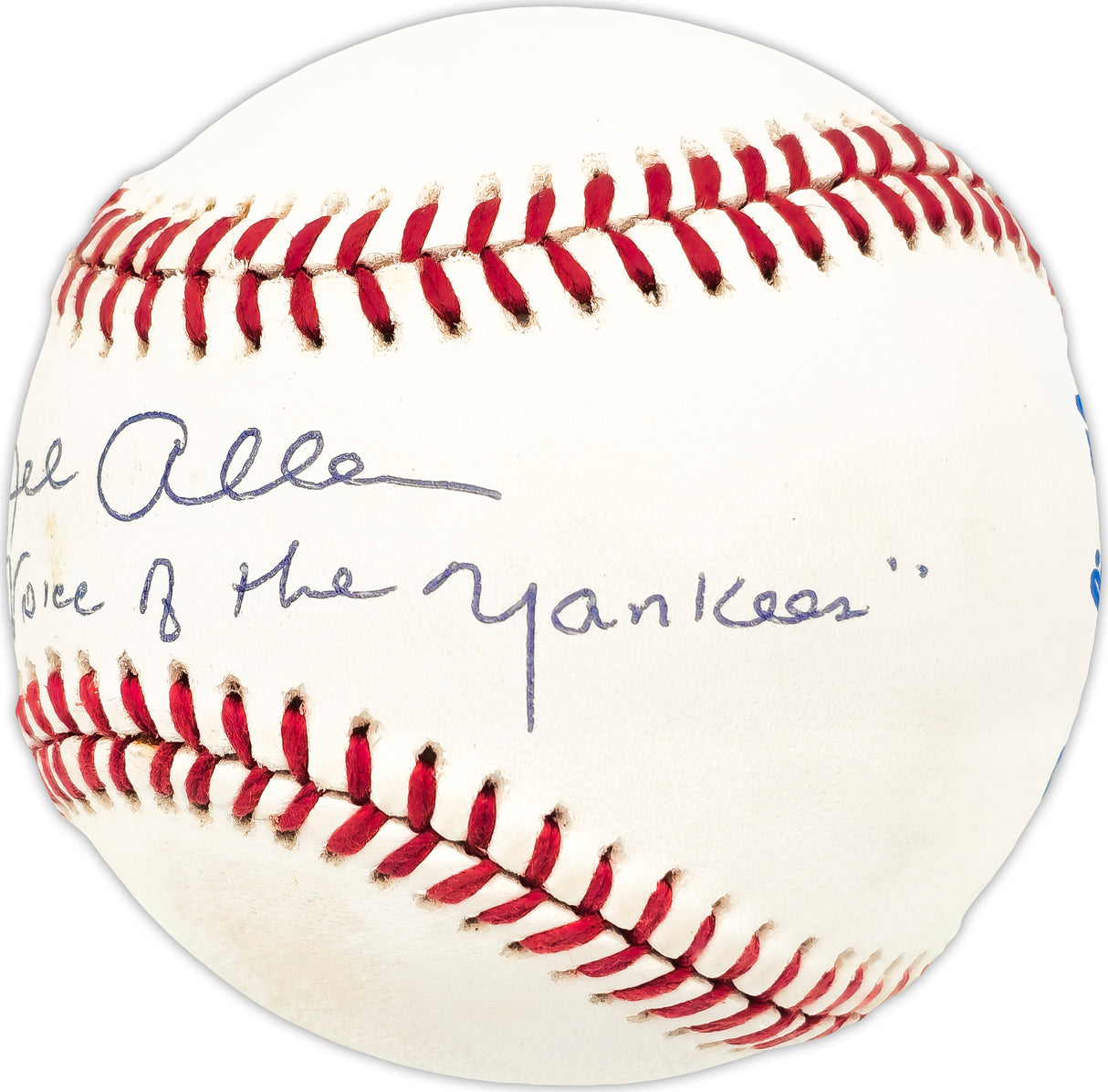 Mel Allen Autographed Official AL Baseball New York Yankees Announcer "Voice of the Yankees" JSA #JJ83200