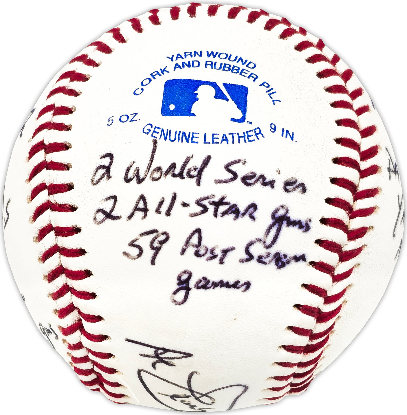 Al Clark Autographed Official League Baseball Umpire Statball With 11 Stats JSA #GG31762