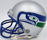 Cortez Kennedy Autographed Seattle Seahawks Throwback Silver Mini Helmet Beckett BAS QR #BS30446