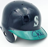 John Olerud Autographed Seattle Mariners Blue Mini Helmet Beckett BAS QR #BS30448