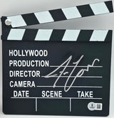 James Cameron Autographed 7x8 Film Clapper Board Titanic Beckett BAS QR #BS30069