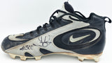 Jay Buhner Autographed Game Used Black & Grey Nike Cleat Seattle Mariners #300 Hit Home Run Size 13 Beckett BAS QR #BS30339