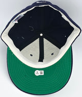 Nomar Garciaparra Autographed Navy Blue Fleer New Era Hat Boston Red Sox Beckett BAS QR #BS30302