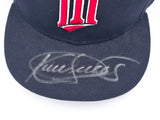 Kirby Puckett Autographed Navy Blue Fleer New Era Hat Minnesota Twins Beckett BAS #AE16683