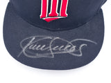 Kirby Puckett Autographed Navy Blue Fleer New Era Hat Minnesota Twins Beckett BAS #AE16683