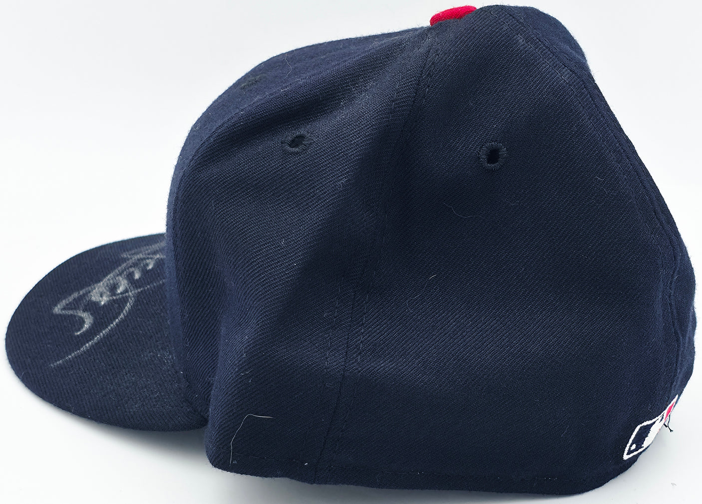 Kirby Puckett Autographed Navy Blue Fleer New Era Hat Minnesota Twins Beckett BAS #AE16683