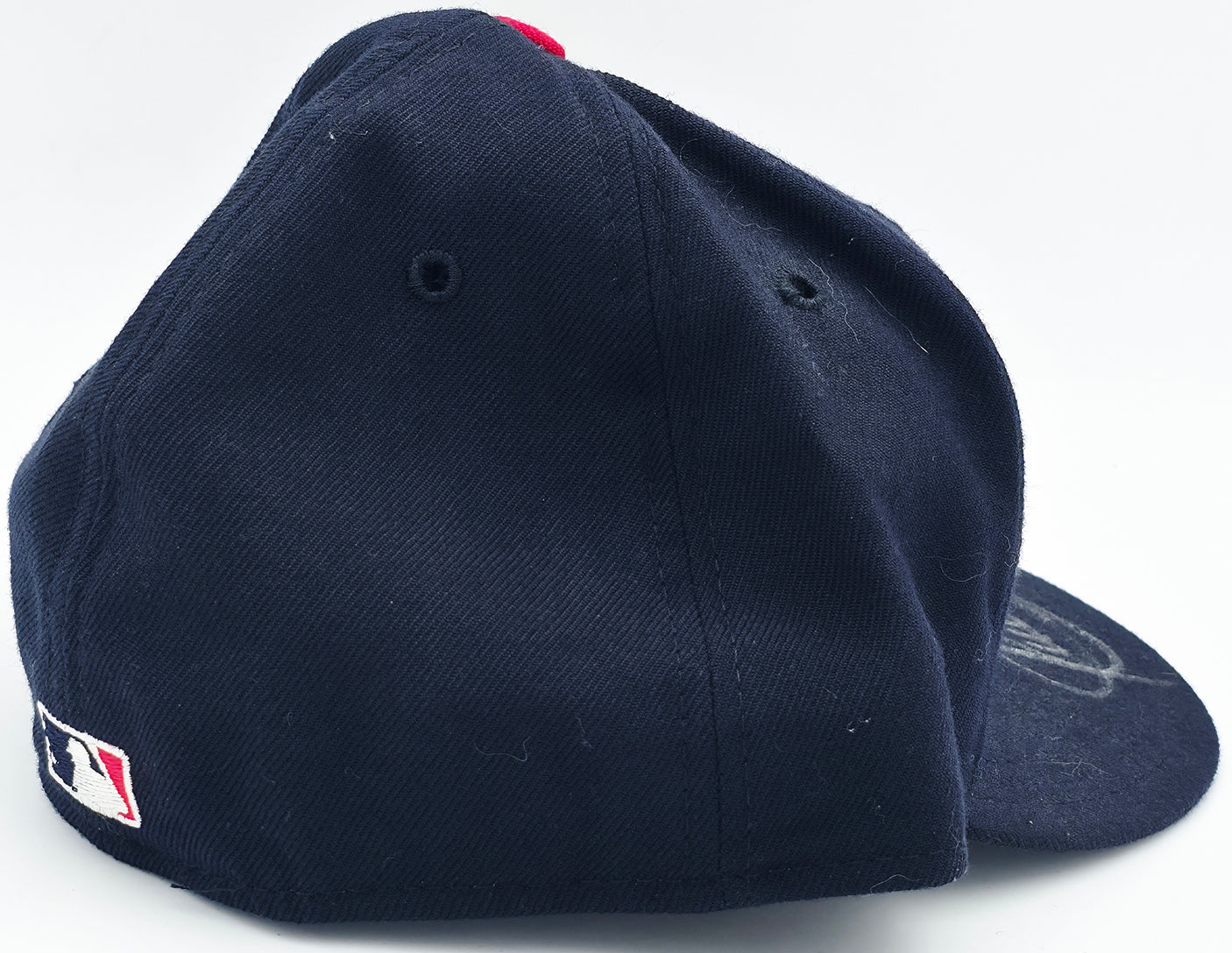 Kirby Puckett Autographed Navy Blue Fleer New Era Hat Minnesota Twins Beckett BAS #AE16683