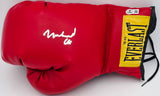 Muhammad Ali Autographed Red Everlast Boxing Glove RH Beckett BAS #AE16691