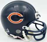 Dick Butkus Autographed Chicago Bears Navy Blue Mini Helmet Beckett BAS QR #BS30077