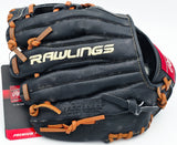 Mike Schmidt Autographed Rawlings Pro Series Black Leather Fielding Glove Philadelphia Phillies With 5 Stats #1/20 MLB Holo #HZ670936