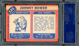 Johnny Bower Autographed 1968 Topps Card #122 Toronto Maple Leafs PSA/DNA #83462401