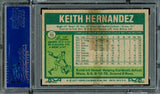 Keith Hernandez Autographed 1977 Topps Card #95 St. Louis Cardinals PSA/DNA #83306899