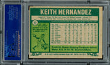 Keith Hernandez Autographed 1977 Topps Card #95 St. Louis Cardinals PSA/DNA #83306900