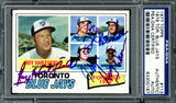 Blue Jays Coaches Autographed 1977 Topps Card #113 Toronto Blue Jays Signed By All 5 PSA/DNA #83300197