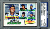 Mariner Coaches Autographed 1977 Topps Card #597 Seattle Mariners Signed By All 5 PSA/DNA #83300201