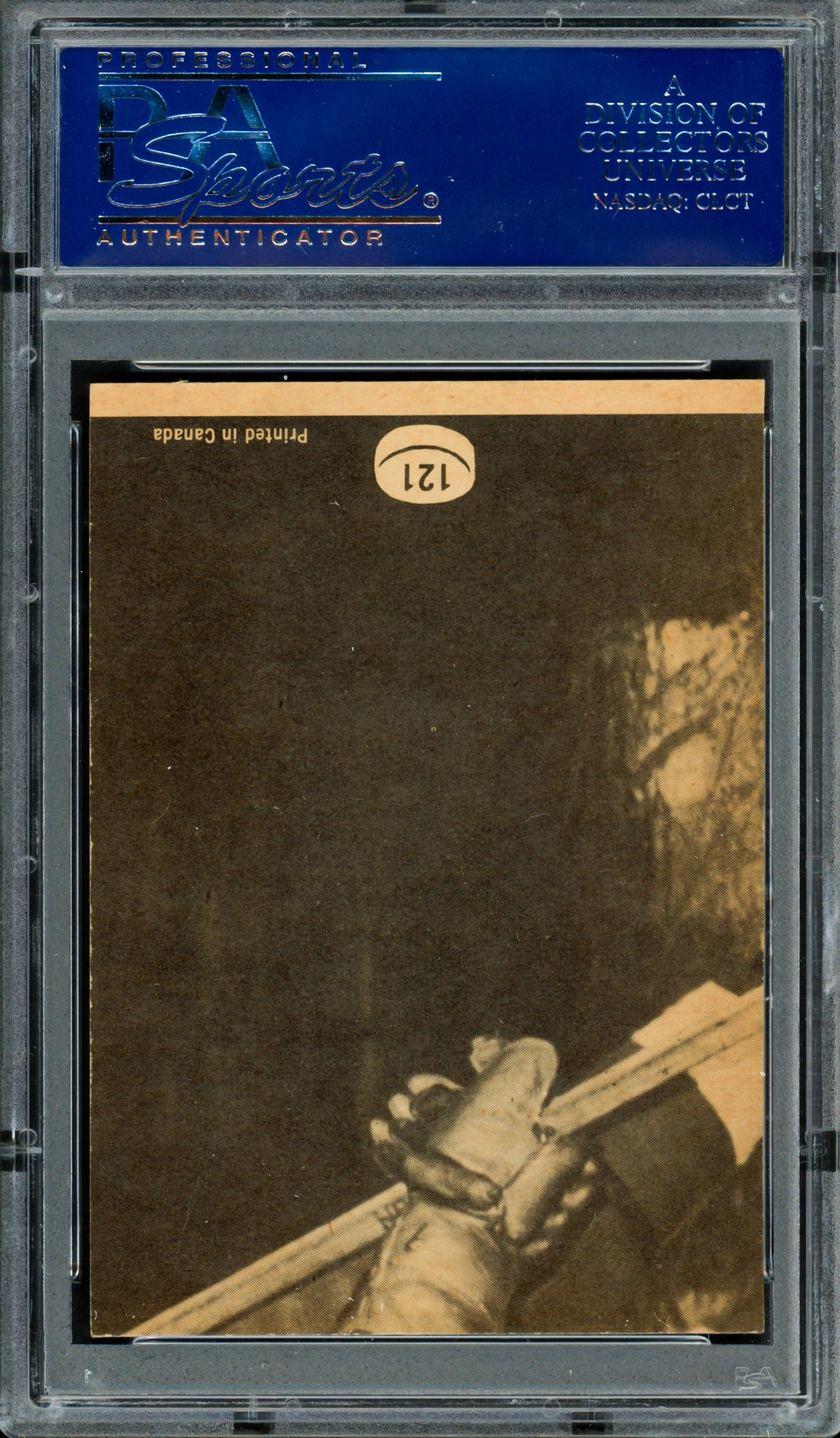 Gordie Howe Autographed 1966-67 Topps Card #121 Detroit Red Wings PSA/DNA #83300617