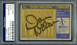 Don Nelson Autographed 1971-72 Topps Card #114 Boston Celtics (Signed On Back) PSA/DNA #83717772