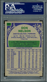 Don Nelson Autographed 1975-76 Topps Card #44 Boston Celtics PSA/DNA #83717783