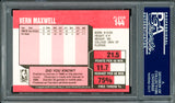 Vernon Maxwell Autographed 1989-90 Fleer Rookie Card #144 San Antonio Spurs PSA/DNA #83717617