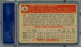 Sid Hudson Autographed 1952 Topps Card #60 Washington Senators PSA/DNA #83313463