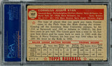 Connie Ryan Autographed 1952 Topps Card #107 Philadelphia Phillies PSA/DNA #83313468