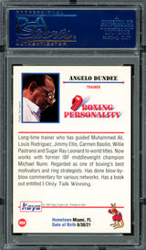 Angelo Dundee Autographed 1991 Kayo Card #4 Trainer PSA/DNA #83314136