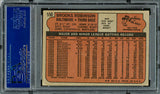 Brooks Robinson Autographed 1972 Topps Card #550 Baltimore Orioles PSA/DNA #83318556