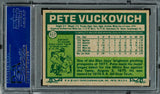 Pete Vuckovich Autographed 1977 Topps Rookie Card #517 Toronto Blue Jays PSA/DNA #83319139