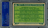 Len Barker, Randy Lerch & Greg Minton Autographed 1977 Topps Rookie Card #489 PSA/DNA #83319384