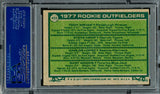 Tony Armas, Steve Kemp & Carlos Lopez Autographed 1977 Topps Rookie Card #492 PSA/DNA #83319402
