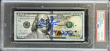 Charlie Sheen Autographed $100 Bill Wall Street Movie Auto Grade Gem Mint 10 "Bud Fox" (Tear) PSA/DNA SKU #233630