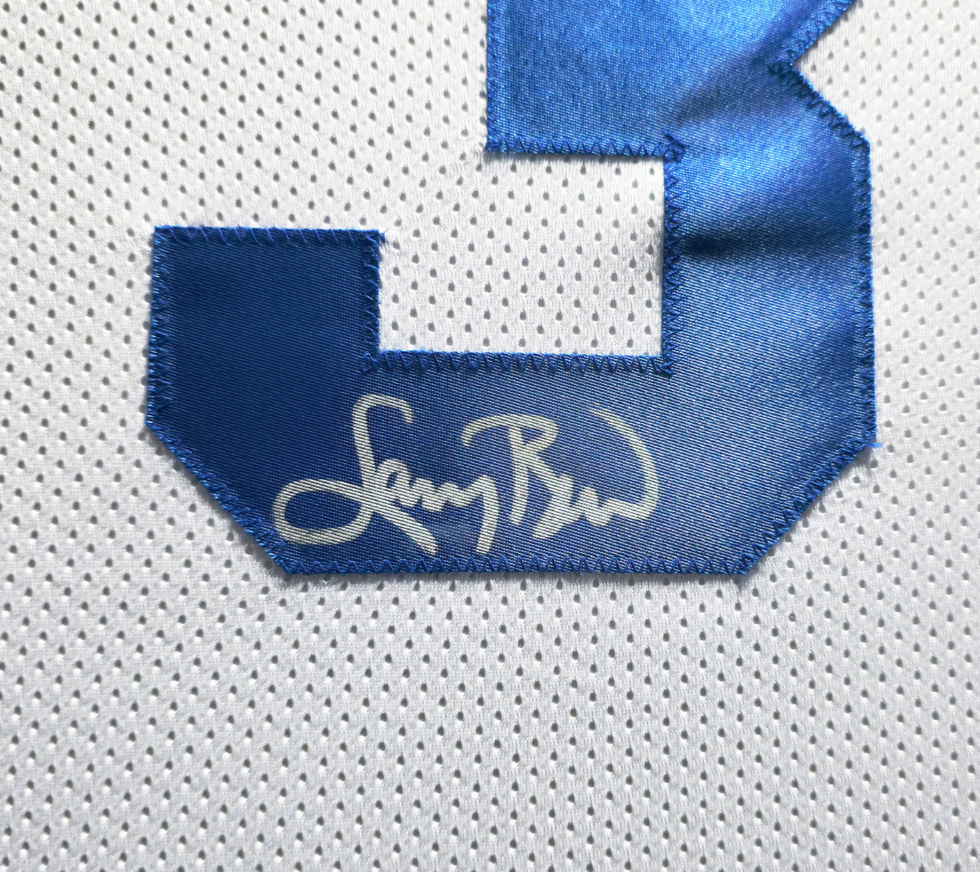Team USA Basketball Larry Bird Autographed Framed White All Star Jersey Beckett BAS Witness Stock #249471
